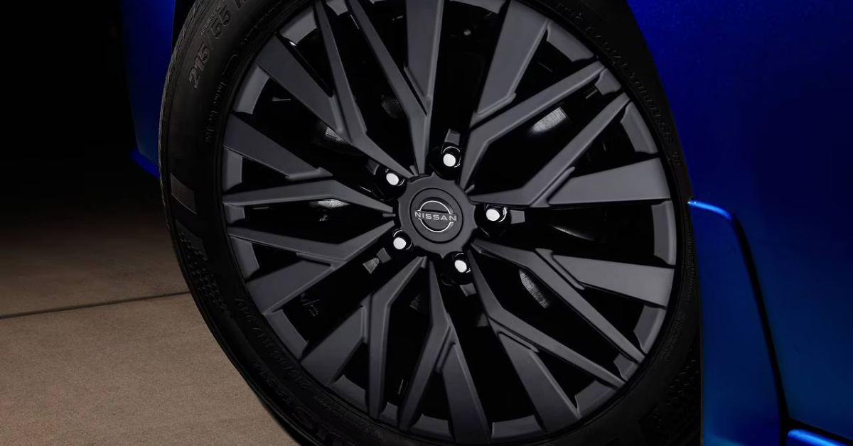 A tire of a 2025 Nissan Altima