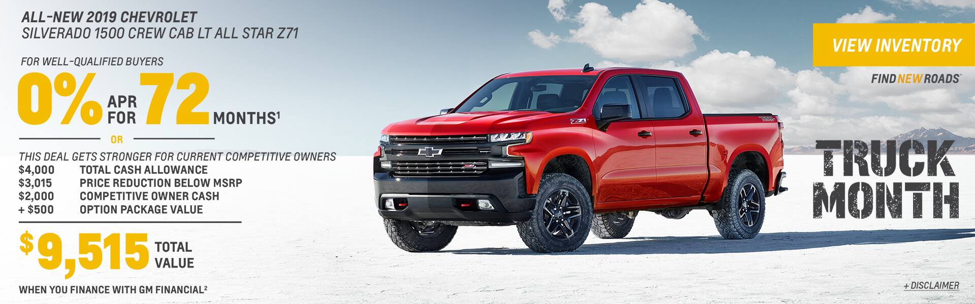 2019 Silverado Stack