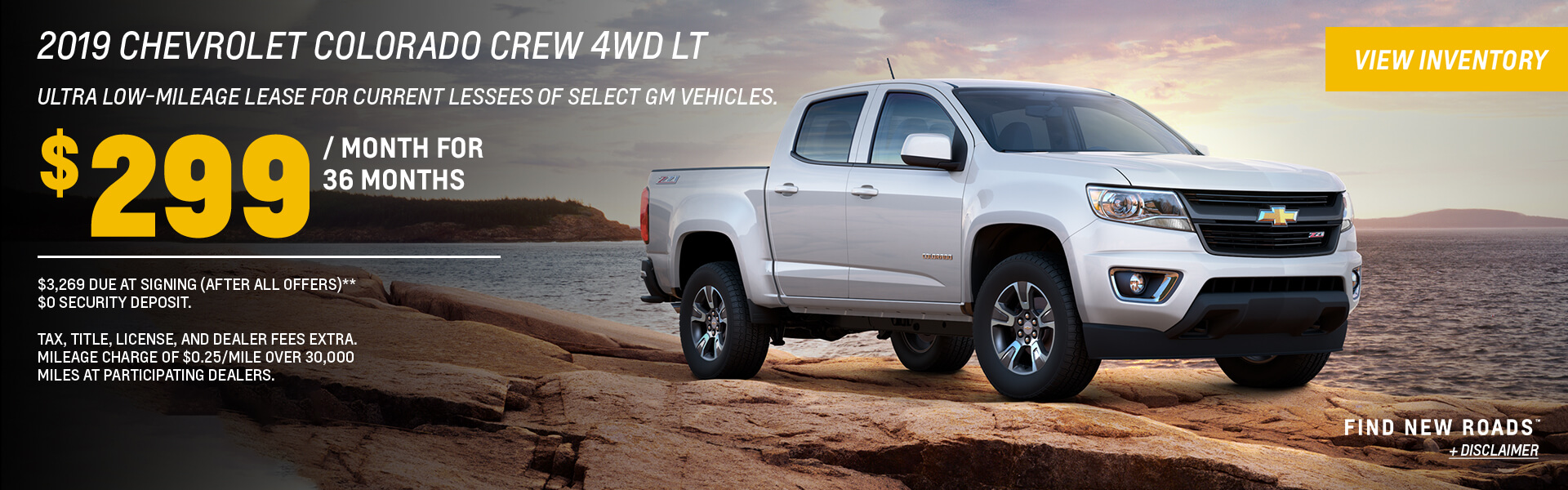2019 Colorado Lease
