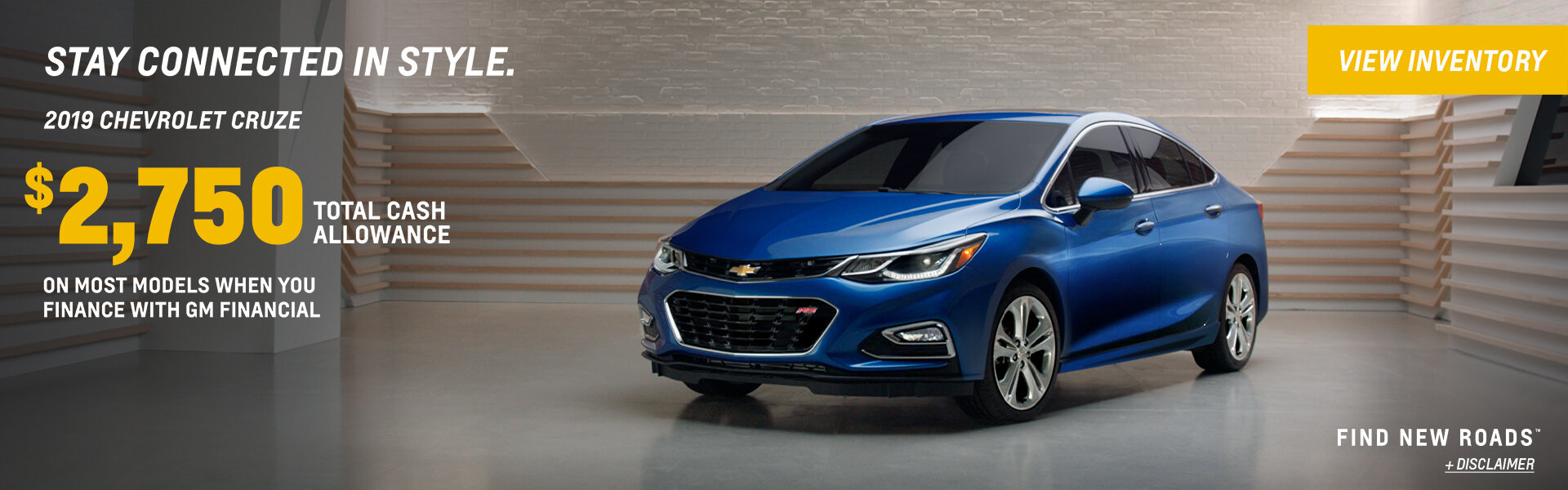 2019 Cruze Cash Offer