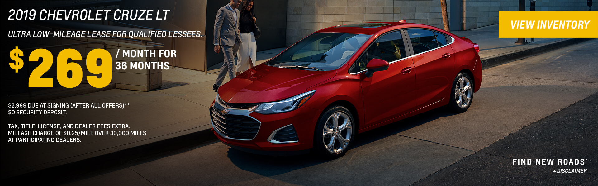 2019 Cruze Lease