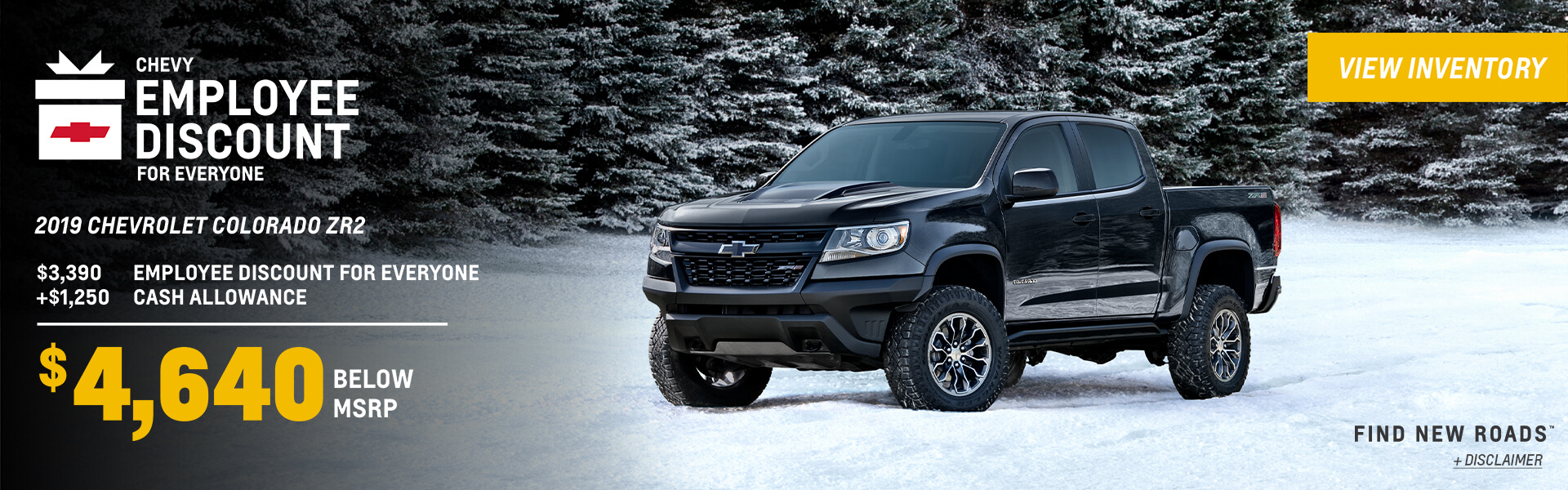 2019 Colorado Cash Offer