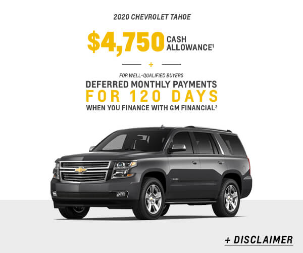 Finance Specials 2024 Chevy Tahoe Blinnie