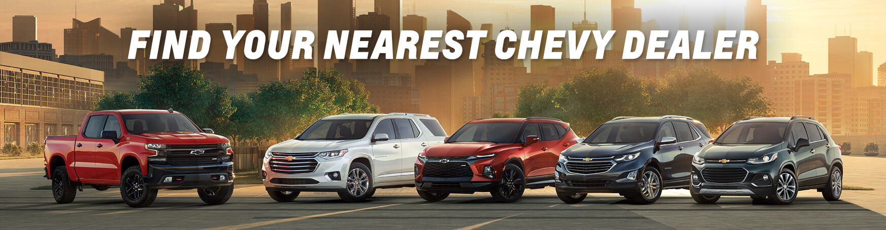 Find Your Nearest Chevy Dealer