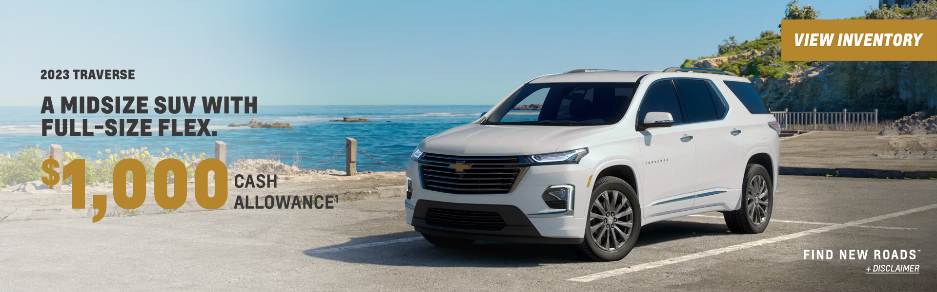 2023 Traverse $1000 Cash Allowance