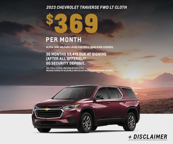 2023 Traverse Lease