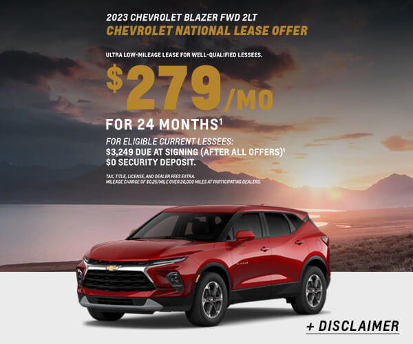 Lease Specials - Southern California Chevy