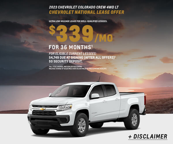 Lease Specials - Southern California Chevy