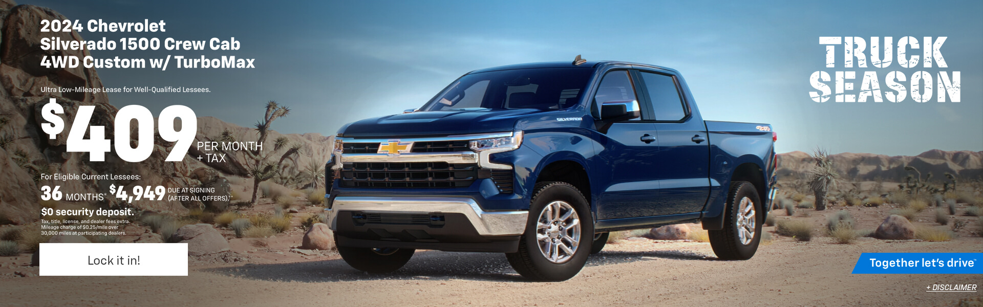 2023 Silverado Lease