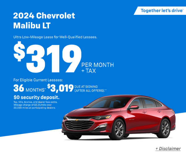 2022 Malibu Lease