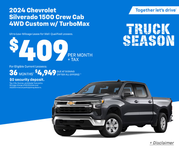 2023 Silverado Lease