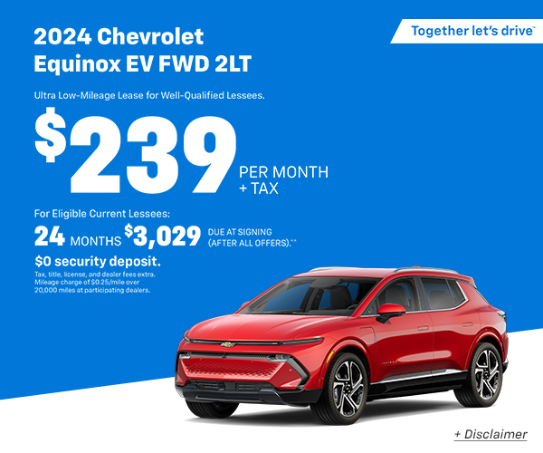 Equinox EV Lease