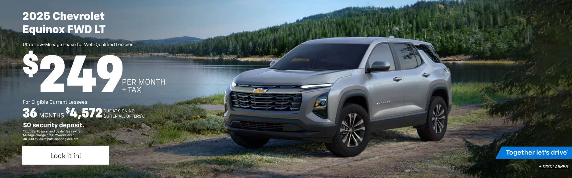 2025 Equinox Lease