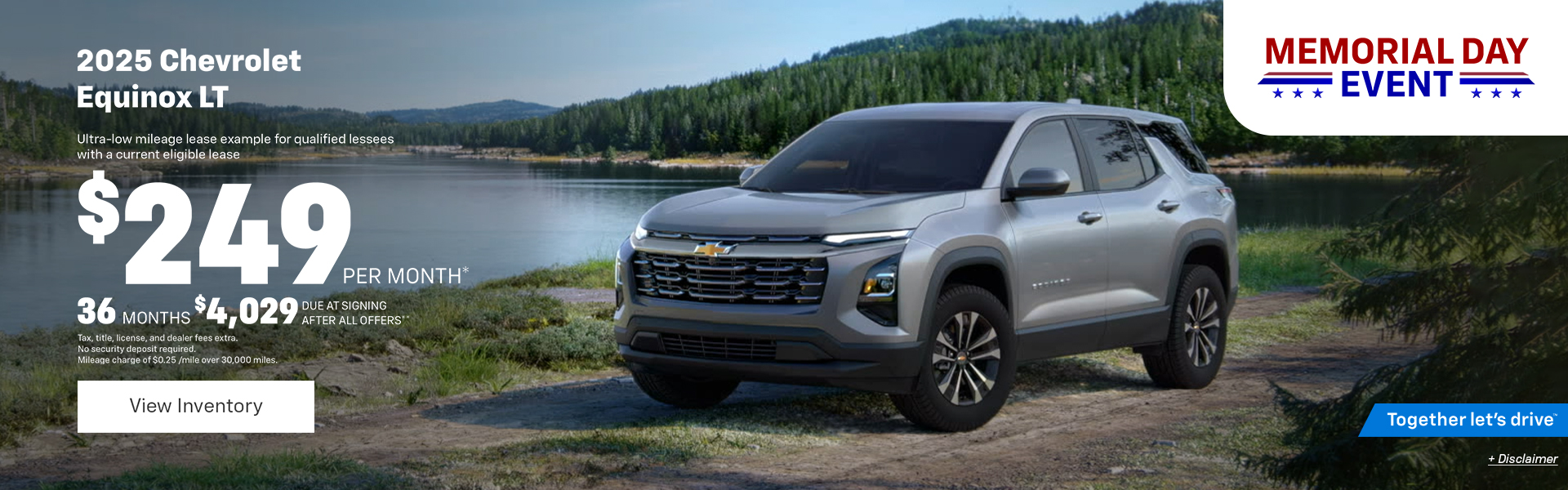 Equinox ICE Lease