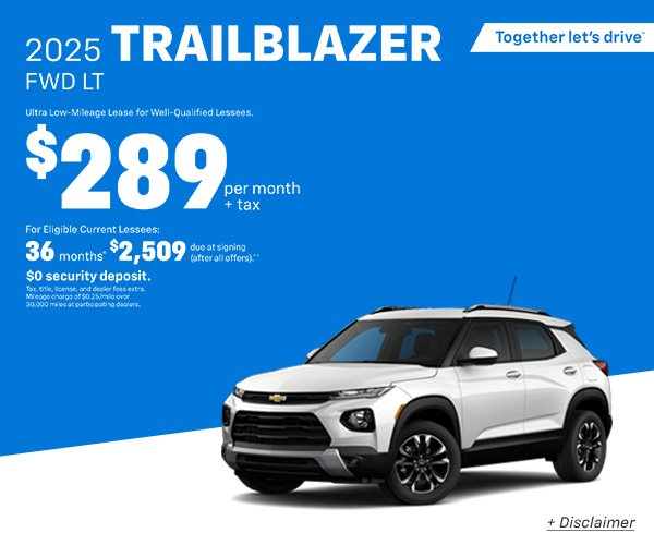 TrailBlazer Lease
