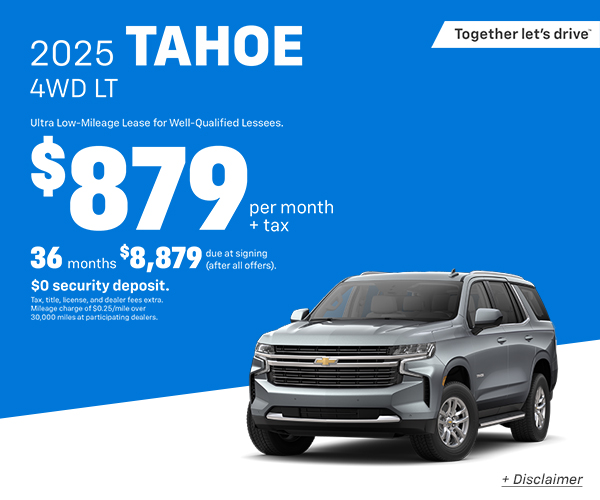 Tahoe Lease