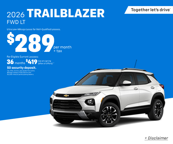 TrailBlazer Lease