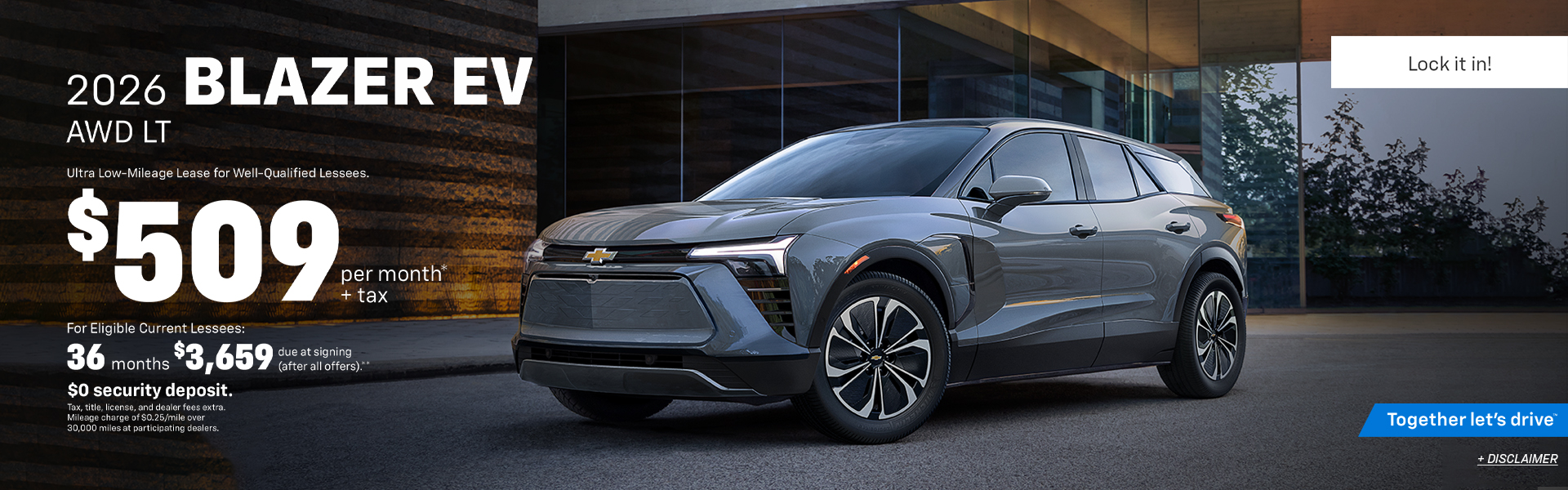 Blazer EV Lease