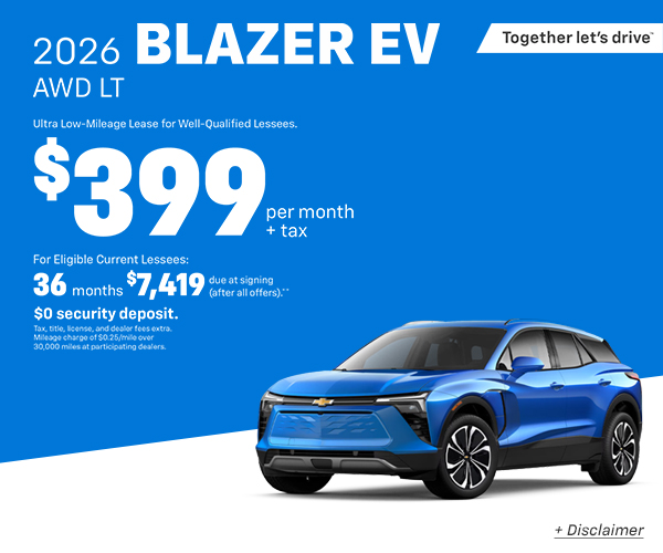 Blazer EV Lease