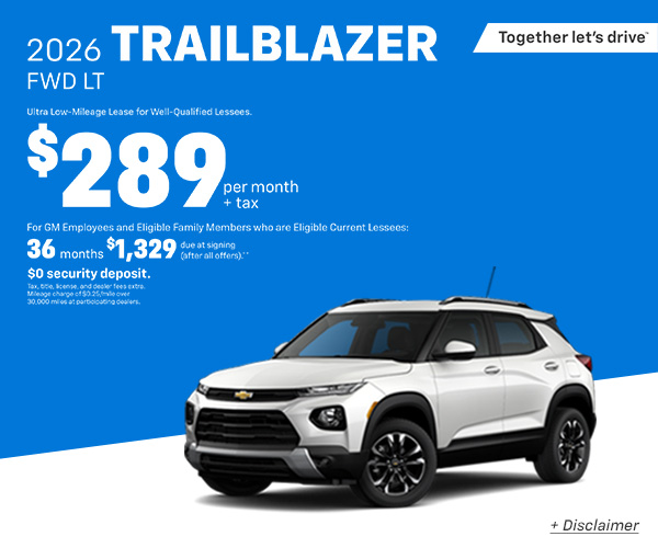 TrailBlazer Lease