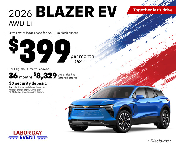 Blazer EV Lease