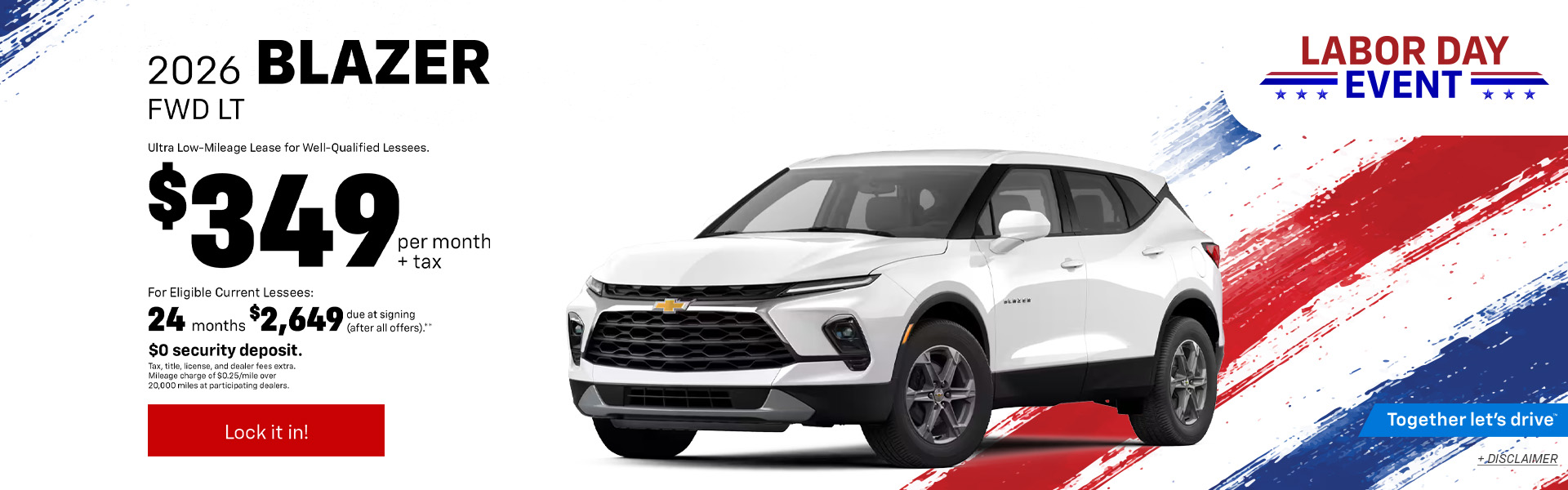 Blazer Lease