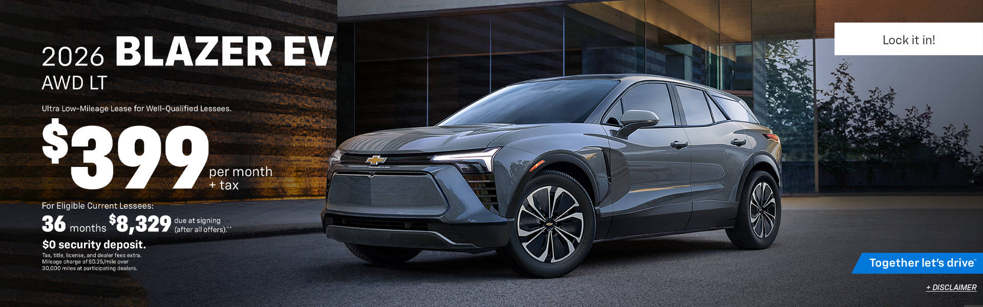 Blazer EV Lease