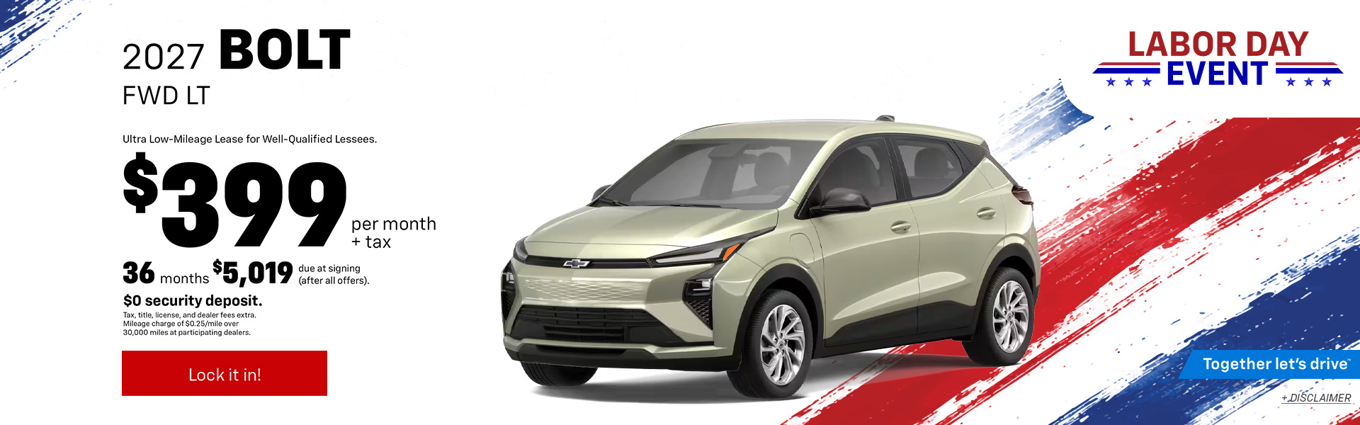 Bolt EV Lease