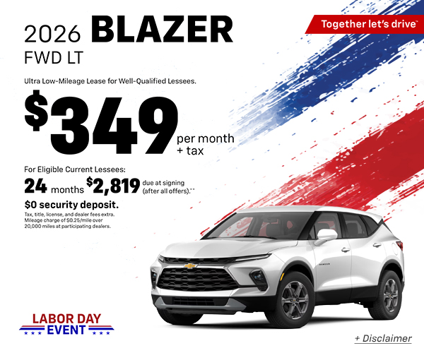 Blazer Lease