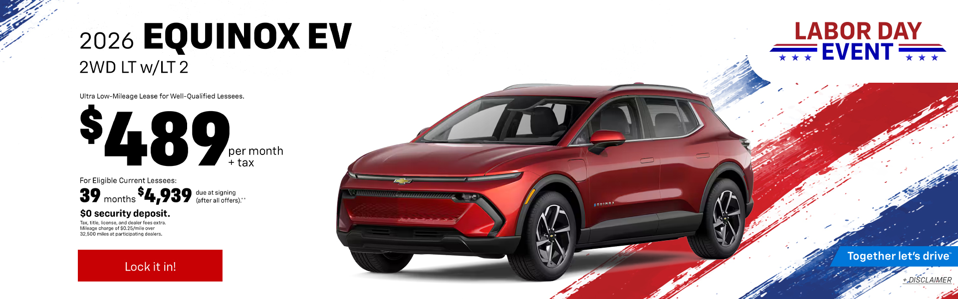 Equinox EV Lease
