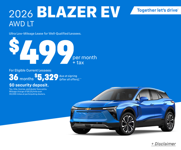 Blazer EV Lease