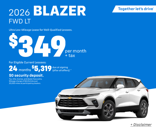 Blazer Lease