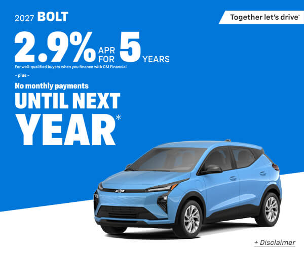 2027 Bolt EV