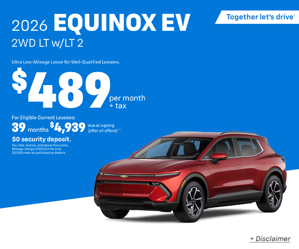 Equinox EV Lease