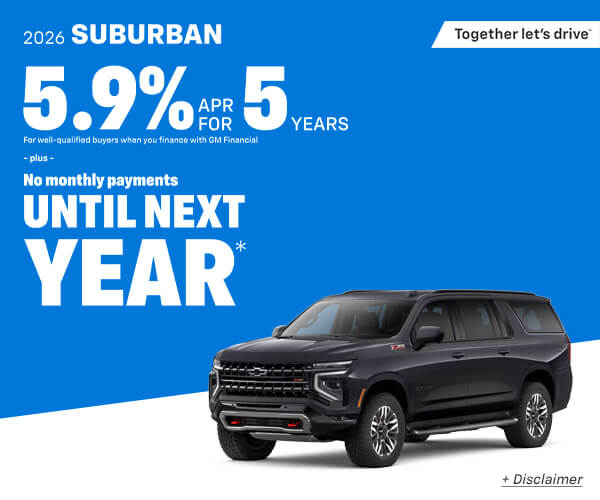 2026 Suburban