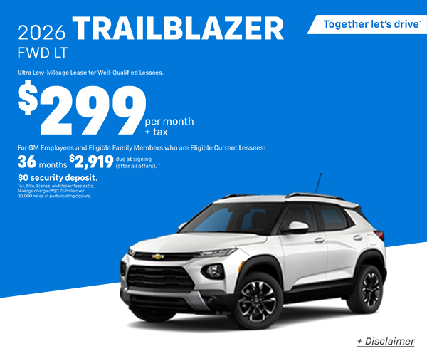 TrailBlazer Lease
