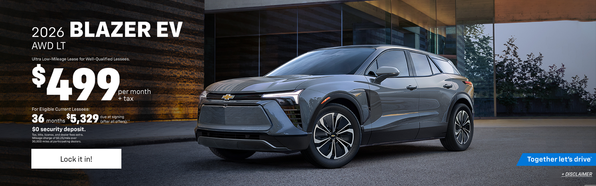 Blazer EV Lease