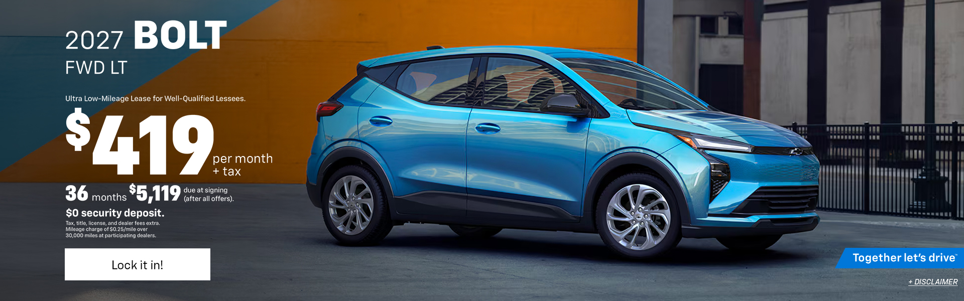 Bolt EV Lease