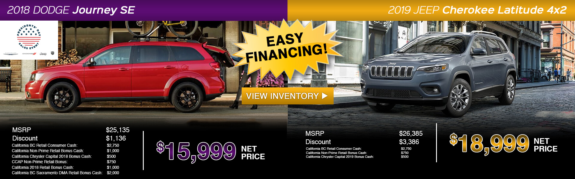 Dodge Journey Jeep Cherokee