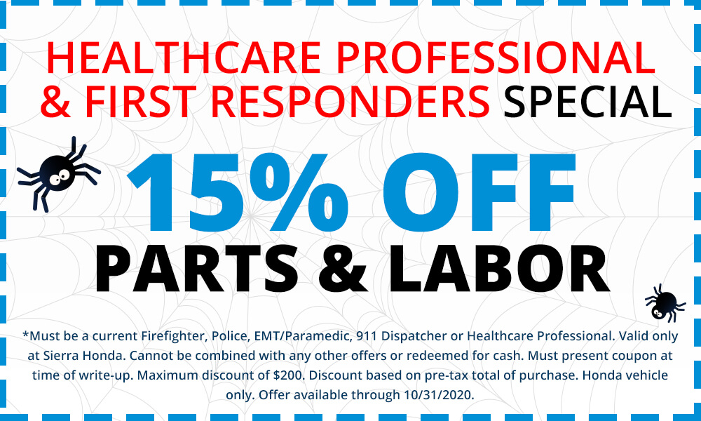 Healthcare Professionals & First Responders Special