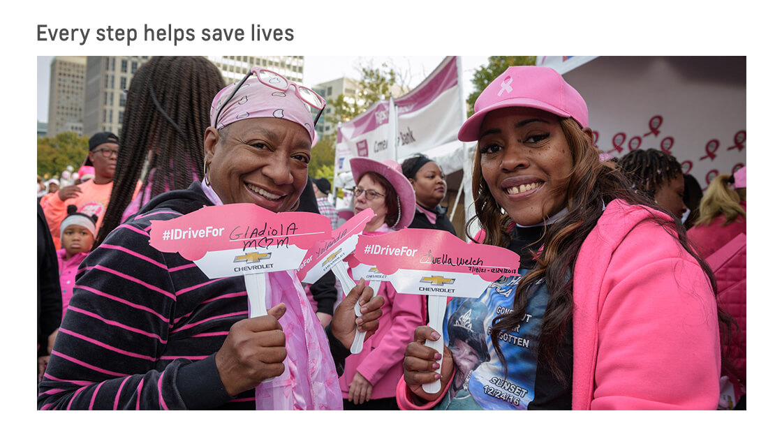 Every step helps save lives