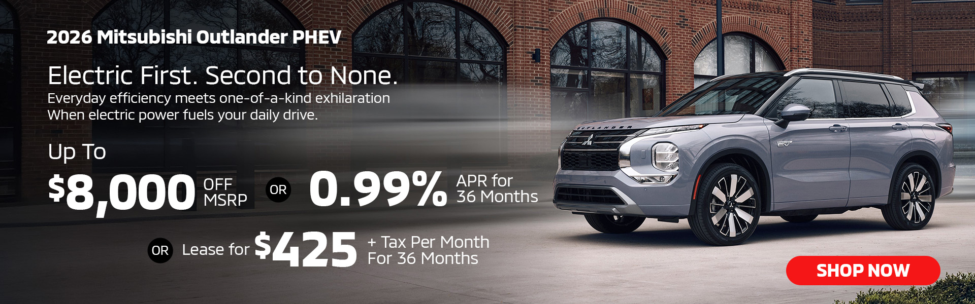 2026 Mitsubishi Outlander PHEV