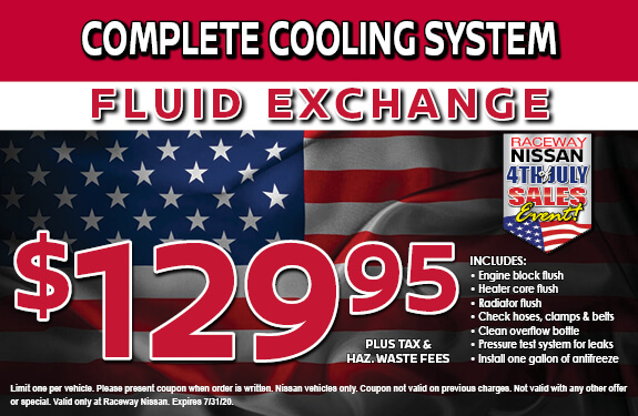 COMPLETE COOLING SYSTEM FLUID EXCHANGE
