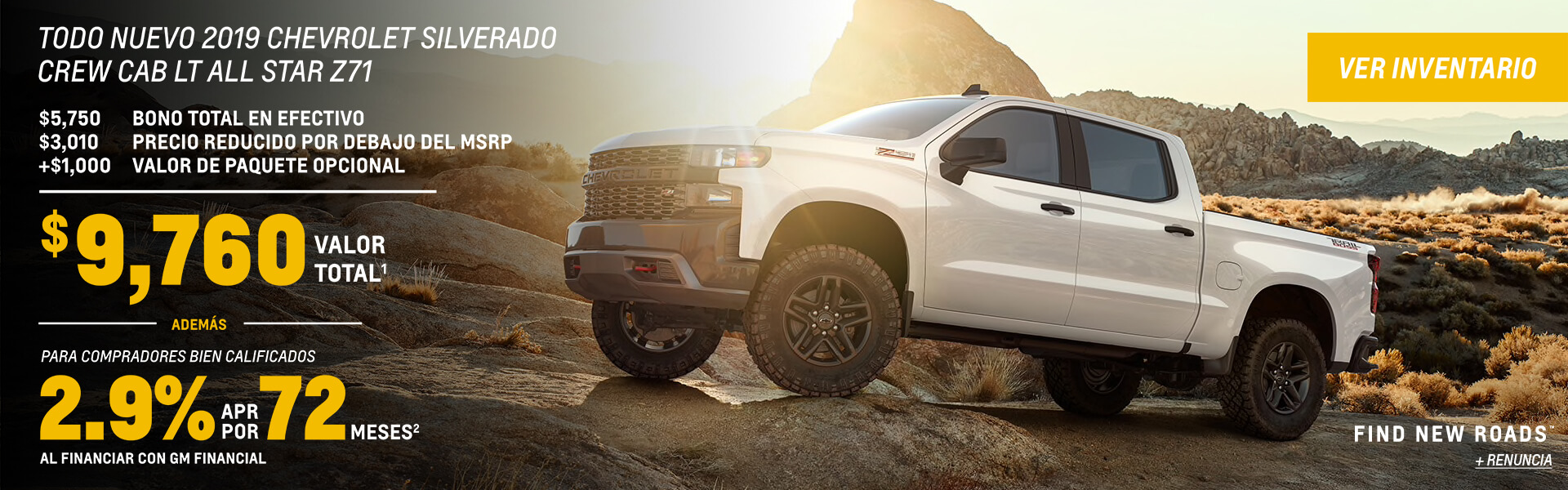 Silverado 1500 Purchase Offer