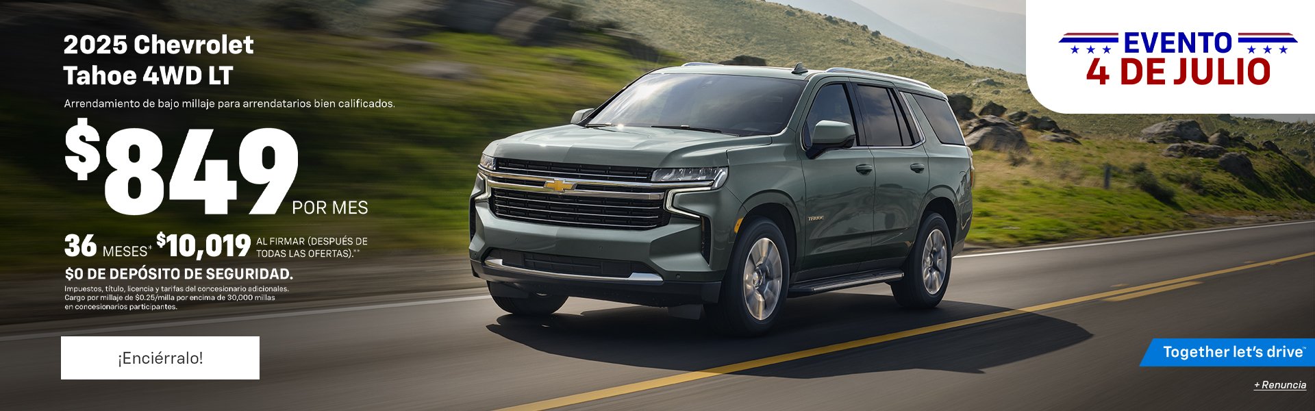 Tahoe Leasee