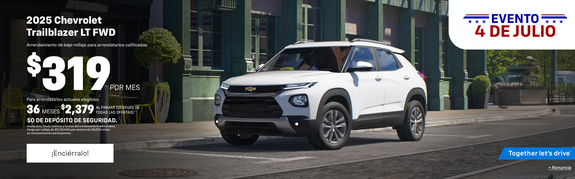 trailblazer lease