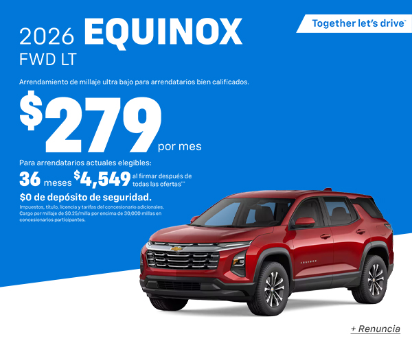 Equinox Lease