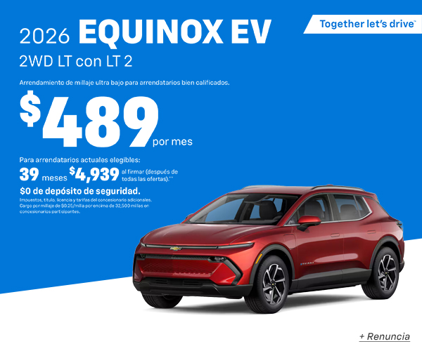 Equinox EV Lease