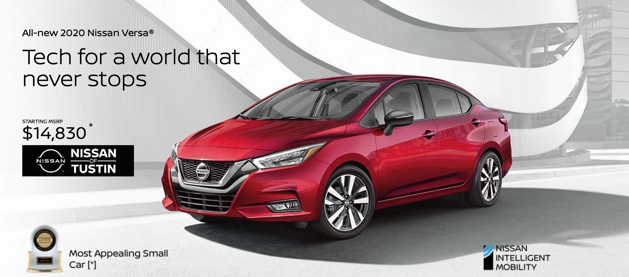 New Nissan Versa at Nissan of Tustin - Nissan of Tustin