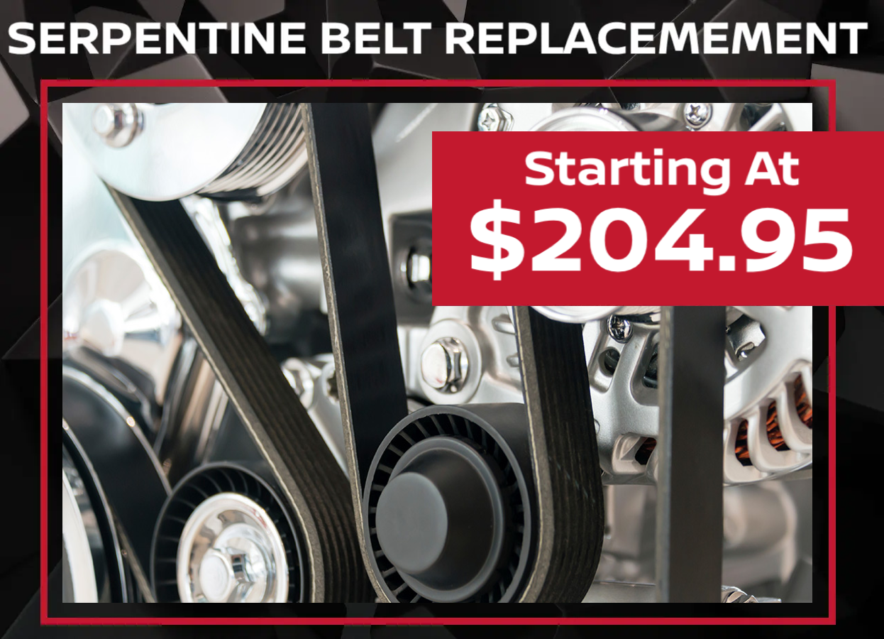 Nissan Serpentine Belt Special